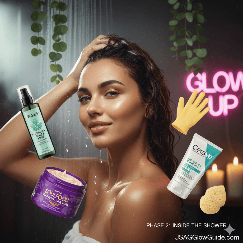 High-performance body care products featuring facial-grade actives for skinification.