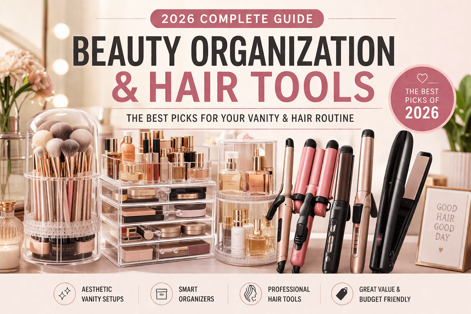 Amazon Beauty Organizers 2026: The Complete Guide to Vanity & Hair Tools