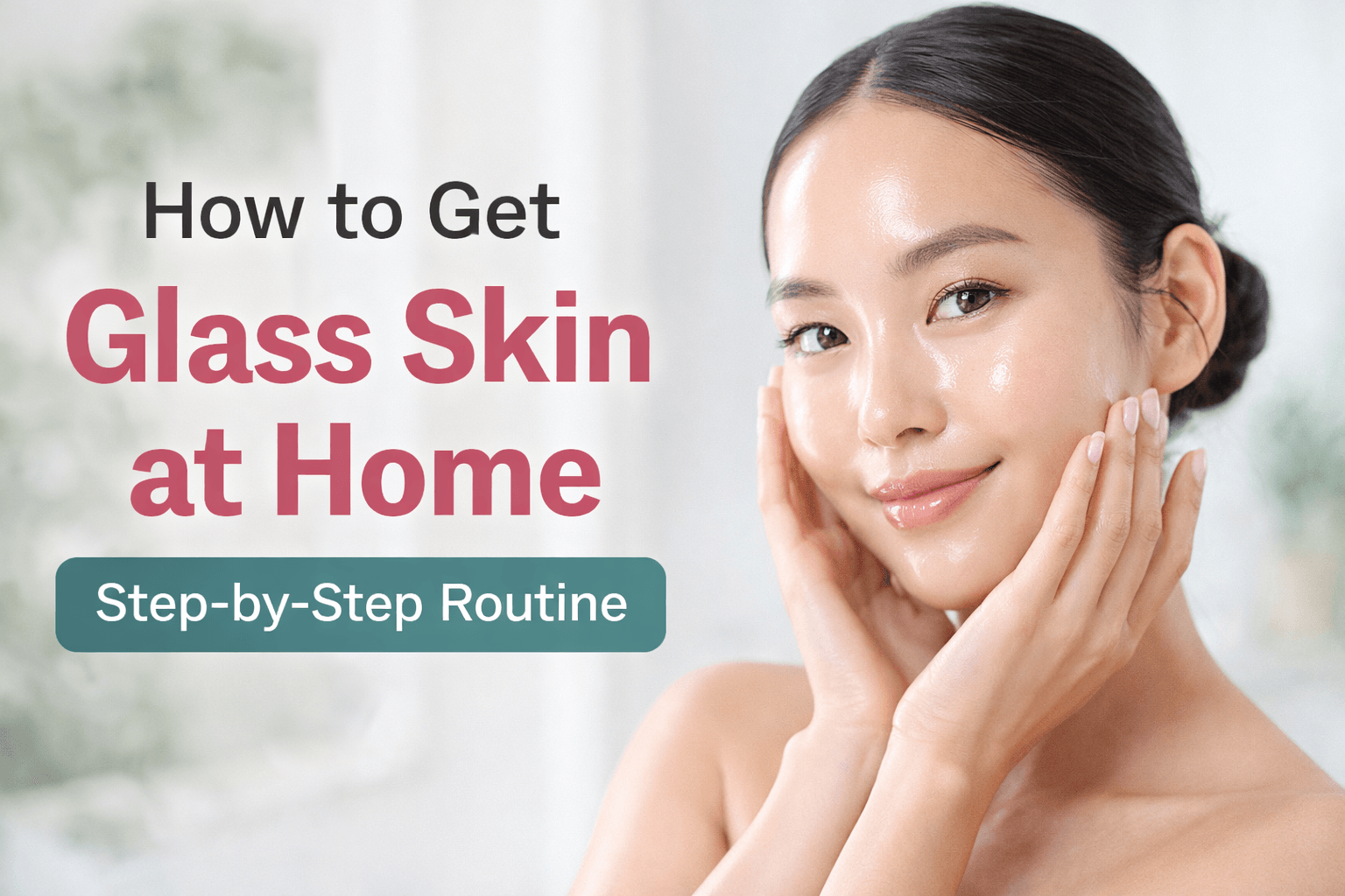 How to Get Glass Skin at Home: Step-by-Step Routine for 2026