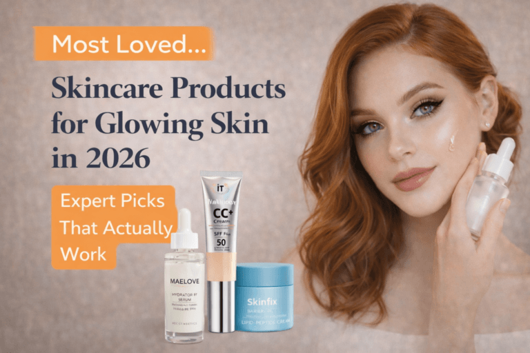 most loved skincare products for glowing skin 2026 routine